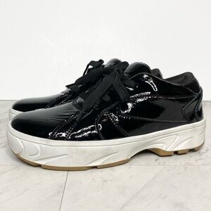 Jeffrey Campbell Limit Platform Black Patent Sneaker 8